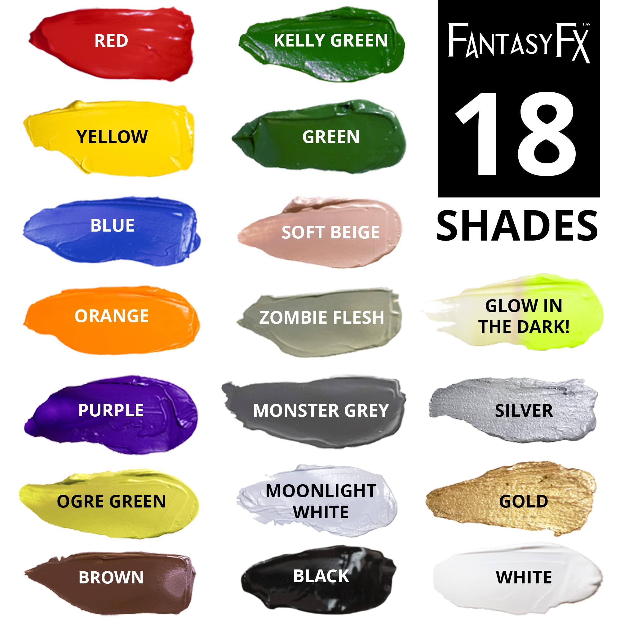 Mehron Glow in Dark Fantasy FX Make Up Kit